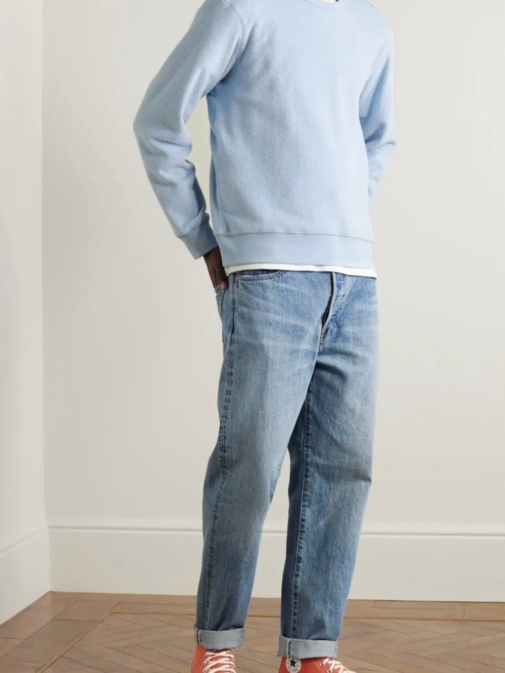 ⚡️Outerknown Light Blue Hightide Crewneck